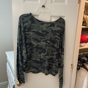 Express, lightweight camouflage sweater